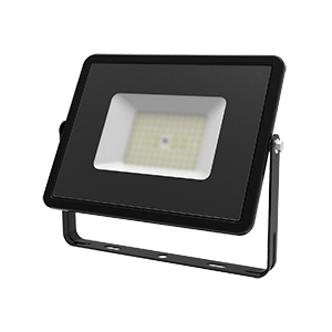 Прожектор светодиодный Qplus 50W 6000lm 3000K 175-265V IP65 черный LED 1/10 | 613511150 Gauss