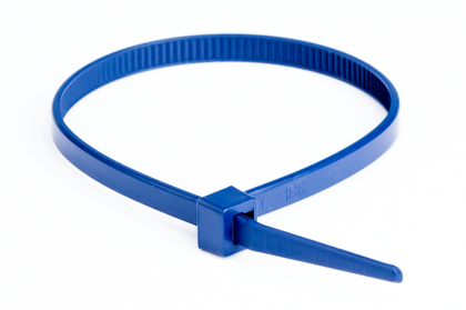 Хомут кабельный для индикации 4.5х190 P6.6 син. (уп.100шт) ДКС 25219DT