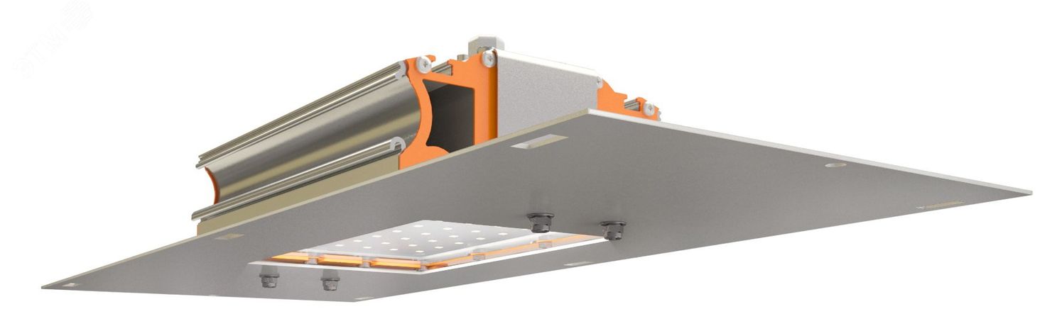 Светильник светодиодный ДБП-53,8W IP67 8051Лм 5000К КСС D120 Plus Ex ВЗРВ (АЗС TL-PROM 1 PR 5K (Д) Ех) - УТ000005898 Технологии света