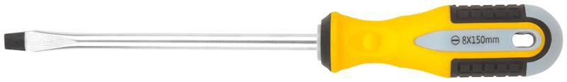 Отвертка ''Старт'', CrV сталь, прорезиненная ручка 8х150 мм SL - 55189 РОС
