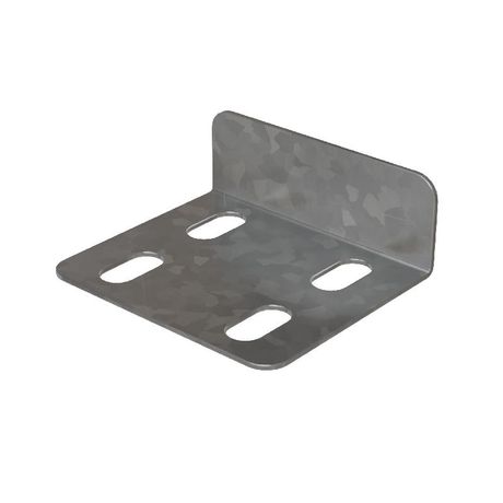 Пластина соединительная листового лотка "ПЛЮС" и лестничного N H80 сталь1.2мм КМ LO43215 КМ-Профиль