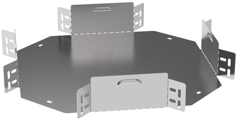 Ответвитель для лотка 80х200 0.6мм ESCA 3 IEK ES3-KR-080-200-06