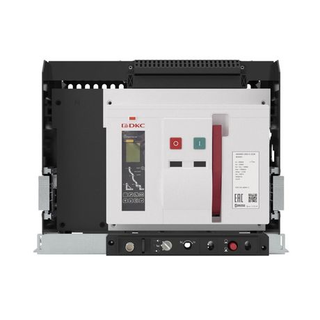 Выключатель воздушный автоматический YON AGS40X 4Р 4000А 100кА типоразмер L расцепитель 3H выкатной управление 220В AC горизонт. подключение DKC AGS40X-L4DH-6-222K ДКС