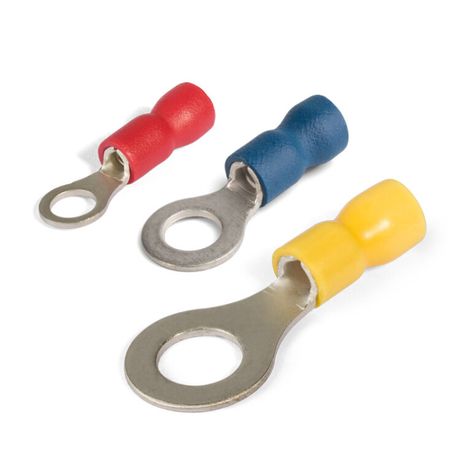 Наконечник кабельный кольцевой изолированный НКИ 6.0-10 (10 шт) - 75338 КВТ