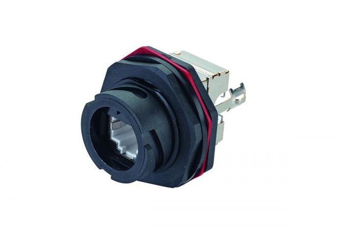 Модуль розеточный категории 6 FTP 1хRJ45 - 16B-F6-67BL Eurolan