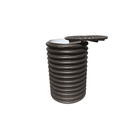 Колодец электролитического заземления контрольно-измерительный, пластик|90058|Ezetek