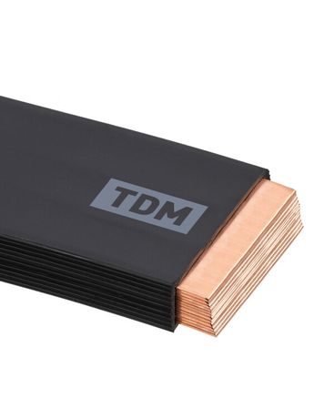 Шина медная гибкая изолированная ШМГ 12х(120х1), 2м, | SQ0841-0022 TDM