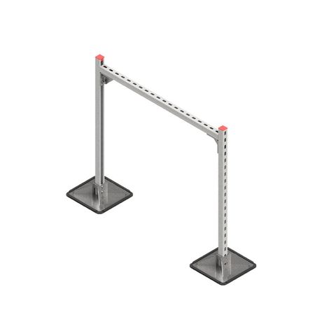 Конструкция опорная для горизонт. прямоугольн. воздуховодов и метал. лотков кабеленесущих систем TECHNORAPTOR STEELFOOT 1000х1000 КМ TR0169 КМ-Профиль