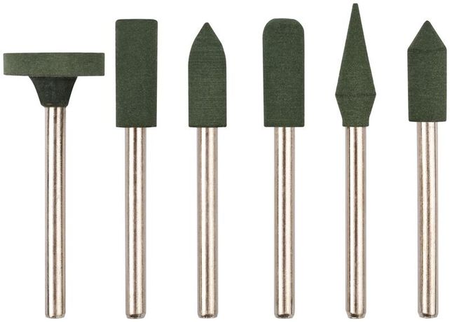 Насадка резиновая полировальнаямелкой зернистости набор 6шт FIT 36923 РОС