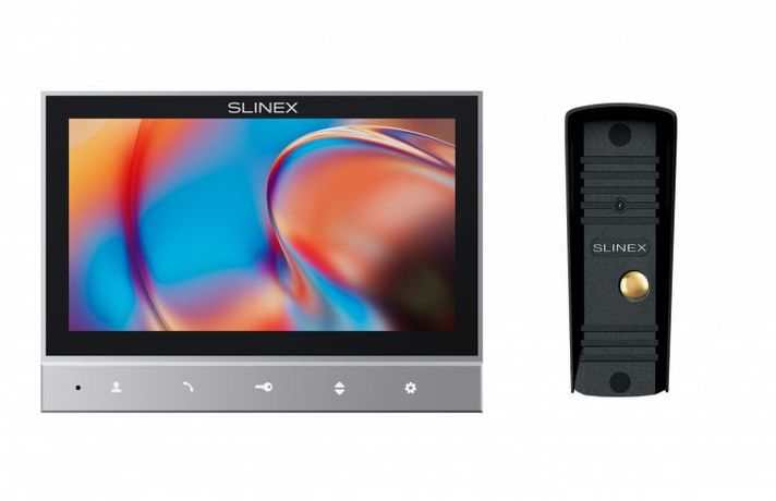 Комплект видеодомофон и вызывная панель - ПО-00008356 Slinex Slinex арт. ПО-00008356