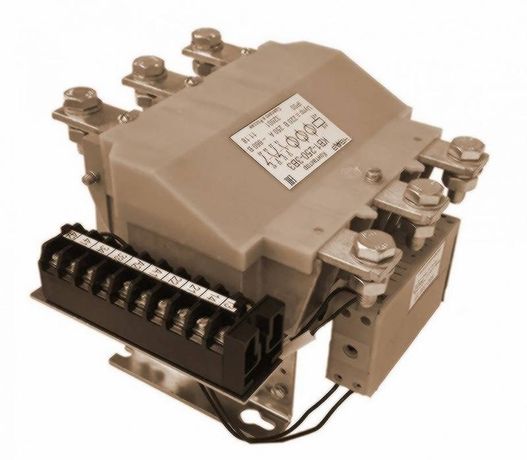 Контактор вакуумный КВ-1-160-3 В3 кат. 220В AC/DC 2НО+2НЗ с блоком БВ2 БЗ справа (135303200.01) ЧЭАЗ A8119-80083790