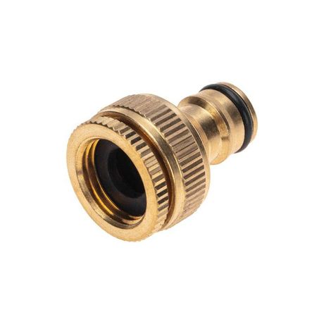 Адаптер латунный 1/2дюйм-3/4дюйм внутренняя резьба с переходником ЧЕТЫРЕ СЕЗОНА 62-0273 MEET