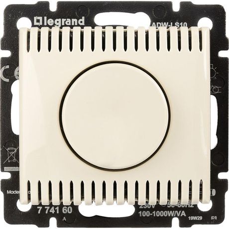 Механизм светорегулятора поворотного СП Valena 1000Вт сл. кость Leg 774160 Legrand