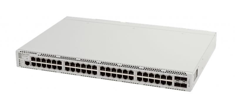 Коммутатор Ethernet 48 портов 10/100/1000Base-T 4 порта 10GBase-R (SFP+)/1000Base-X(SFP) L3 2 слота для модулей питания ELTEX MES3348