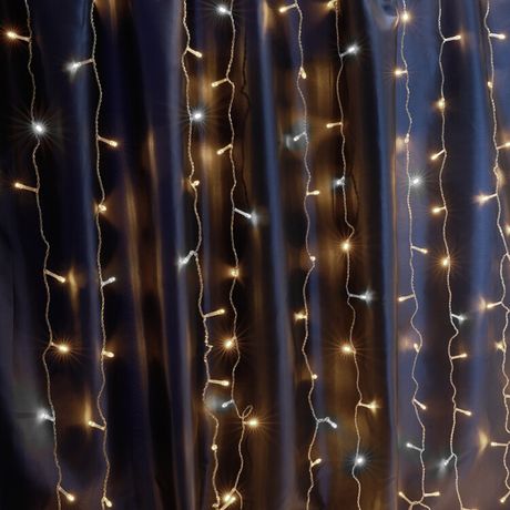 Светодиодная гирлянда CL24 занавес 3*3м + 3м 230V 2700К ,эффект стробов, c питанием от сети | 41630 Feron