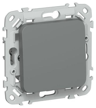 Выключатель 1-кл. СП FLITE ВС11-1-0-ФлМА 10А механизм мокрый асфальт IEK FI-V10-0-10-1-K80 IEK (ИЭК) арт. FI-V10-0-10-1-K80