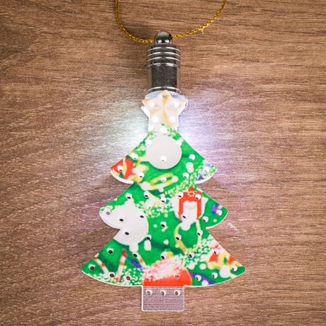 Фигурка подвесная "Елочка" RGB 9*6 см | 501-096 NEON-NIGHT