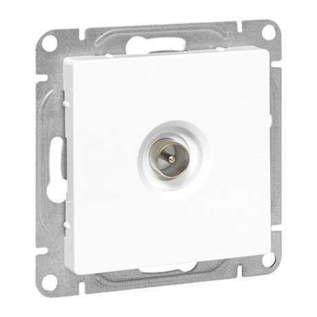 Механизм розетки TV, одиночная, белый Эпика EKF | UP1-SOW-TV-1