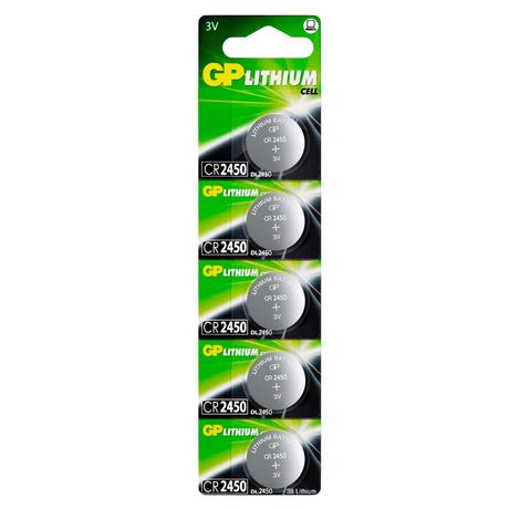Батарейка дисковая литиевая Lithium CR2450 - 10648 GP