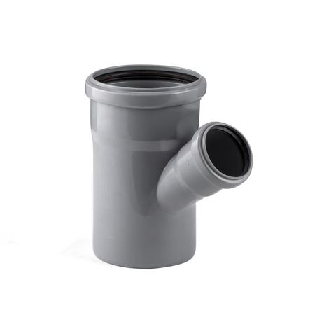 Тройник ВК ПП 110/50х67 S сер. RTP 36314