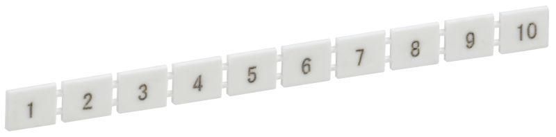 Маркировка для СМК серии 222-41ХХ (50шт/упак) | UKZ20D-41XX-MK IEK