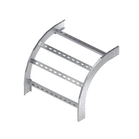 Угол лестничный вертикальный внешний 90 градусов 200х300, R600, цинк-ламельный | ULOD623ZL DKC ДКС