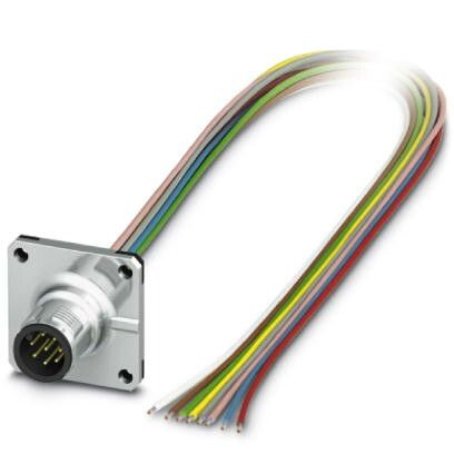 Встраиваемые разъемы SACC-SQ-M12MS-8CON-25F/0,5 | 1441561 Phoenix Contact