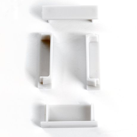 Заглушка без отверстия для профиля CAB263, LD386 (комплект 4шт) FERON | 48261