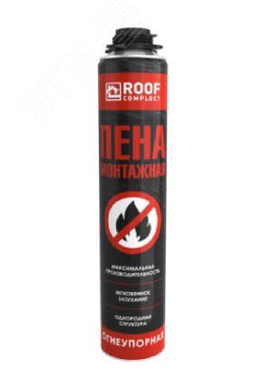 Пена монтажная Roof Complect огнеупорная (890гр) - 045841 Руфкомплект 345841