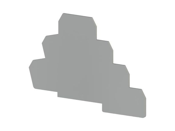 Сегмент концевой на клеммники 3-х ярусные PUK3T сер. NPP Klemsan 450159