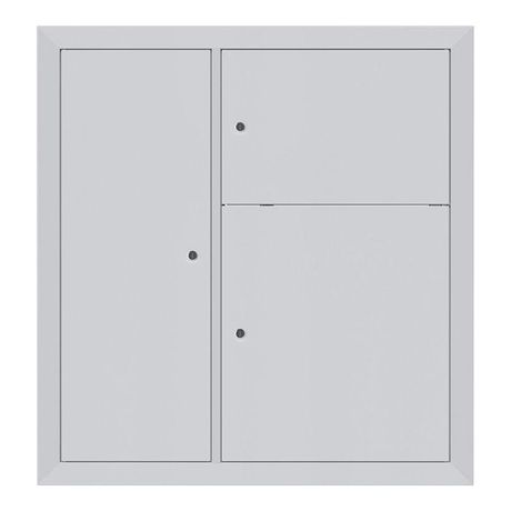 Щит этажный до 4 кв. без окна слаботочка слева (1000х950х150) Basic |mb28-v-boz| EKF