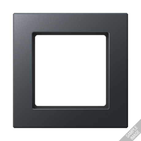 Рамка для вертикальной и горизонтальной установки, 5 постов; термопласт; матовый антрацит; A CREATION | AC585BFANM Jung