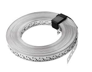 Лента перфорированная 20х25000, толщ. 0,7 мм, Сендзимир цинк, 050651 | ЛП-20х25000-0,7-СЦ Ostec