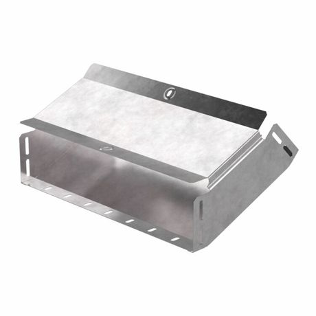 Угол вертикальный внутренний 45 градусов с крышкой Стандарт 400х100 | PR16.0594 Промрукав Строитель