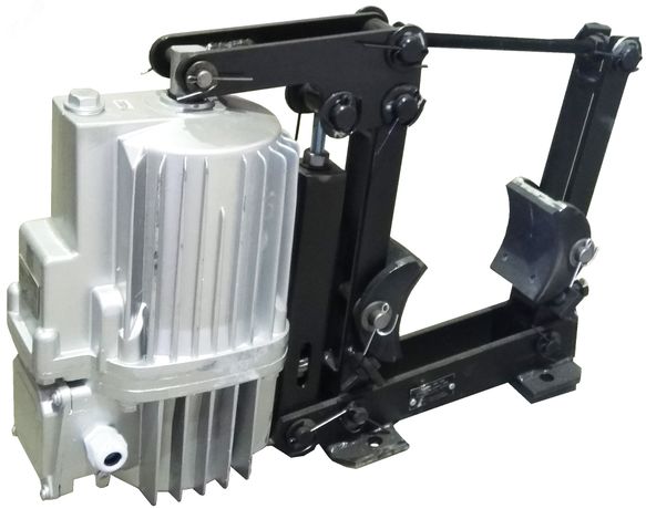 Тормоз колодочный ТКГ-400 У2 (с гидротолкателем ТЭ-80) 380В тормозной шкив d400мм Электротехник ET520565