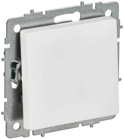 Выключатель 1-кл. СП BRITE ВС10-1-0-БрАБ 10А механизм арктич. бел. IEK BR-V10-0-10-K91