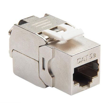 Модуль Keystone 1хRJ45 кат.5E STP T568A/B без инструмента бел. Datarex DR-510320 Datarex арт. DR-510320