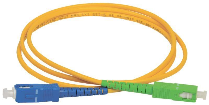 Оптический (патч-корд), SM, 9/125 (OS2), SC/UPC-SC/APC,(simplex),15м | FPC09-SCU-SCA-C1L-15M ITK IEK