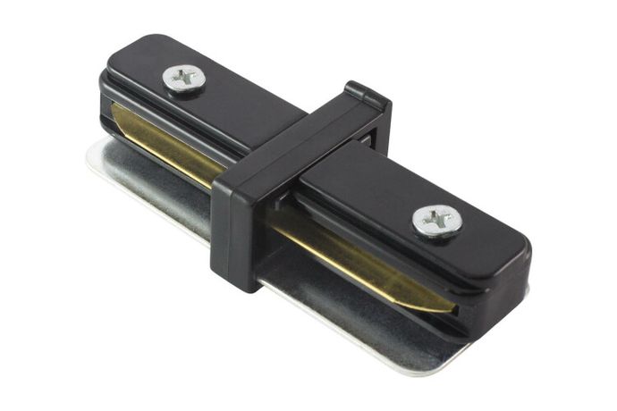 Коннектор для шинопровода осветительного I-образный TLC-01-BL-I черный | SQ0369-0320 TDM