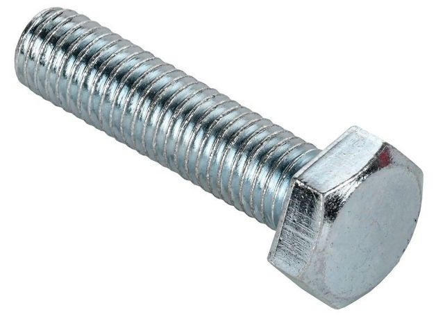 Болт с шестигранной головкой и полн. резьбой DIN 933 М6х120 (уп.80шт) IEK CMZ10-BTP-6-120