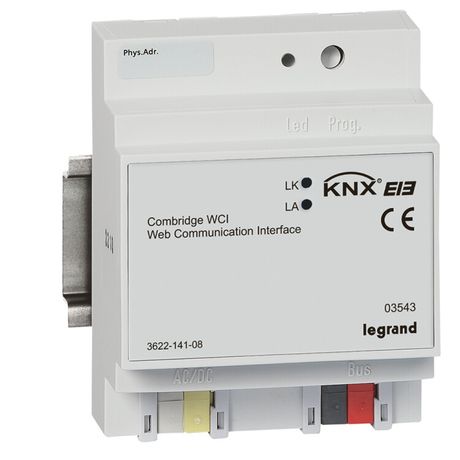 Интерфейс IP/KNX DIN 4мод. Leg 003543 Legrand