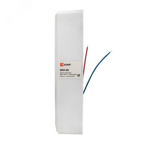 Звонок проводной 230В (Звуки птиц) EKF - DBW-002