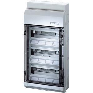 Бокс ОП IP54 для мод. автомат. 36мод. прозр. крыш. KV 3536 HENSEL 6100228