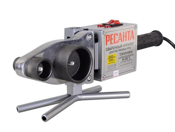 Аппарат для сварки пластиковых труб АСПТ-2000К | 65/135 РЕСАНТА Huter