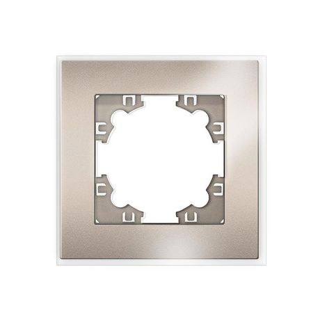 Афина рамка стеклянная одноместная, шампань (еврослот) - 2278 Союз