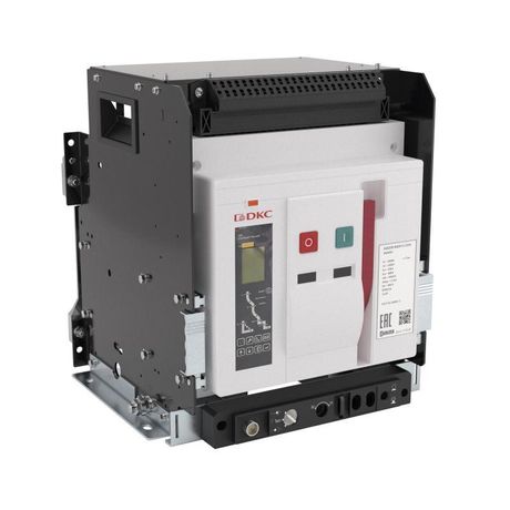 Выключатель автоматический воздушный AGS12S 3Р 1250 А 80кА расцепитель 3M выкатн. управление 220В AC горизонт. подключение YON AGS12S-N3DH-5-222K ДКС