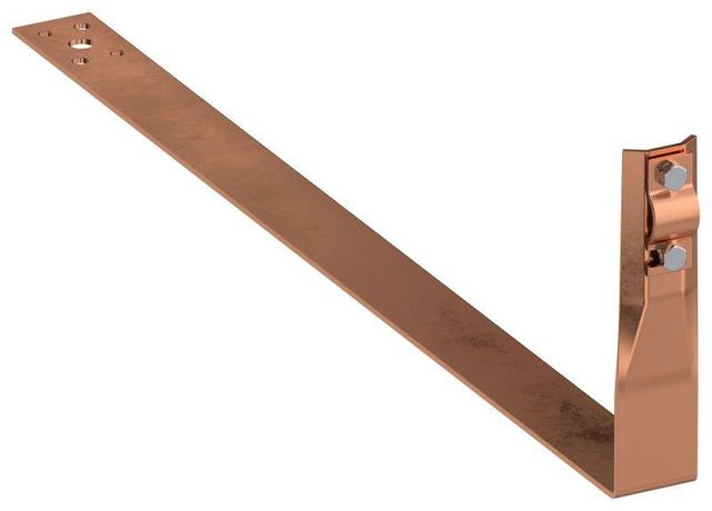 Держатель проводника круглого 6-10мм черепичная кровля L=430мм медь IEK - ZDP80-50-5-16-430