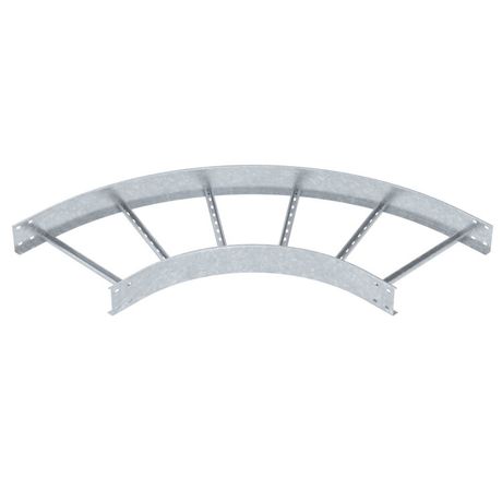 Угловая секция 90° лестничного лотка 110х500 мм R=500 (LB 90 1150 R5 FT) | 6217778 OBO Bettermann