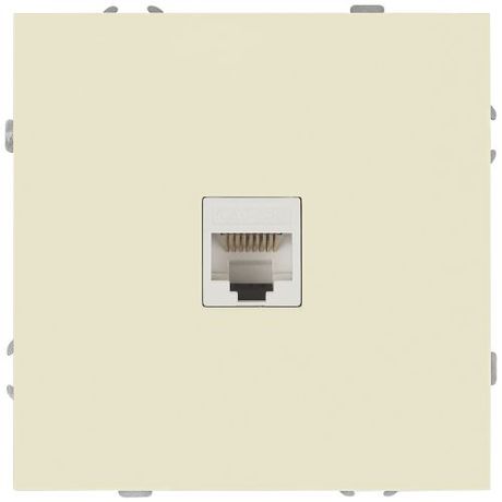 Розетка информационная 1-м RJ45 СП 16А IP20 250В Galaxy слон. кость MC Б0070737 MC арт. Б0070737