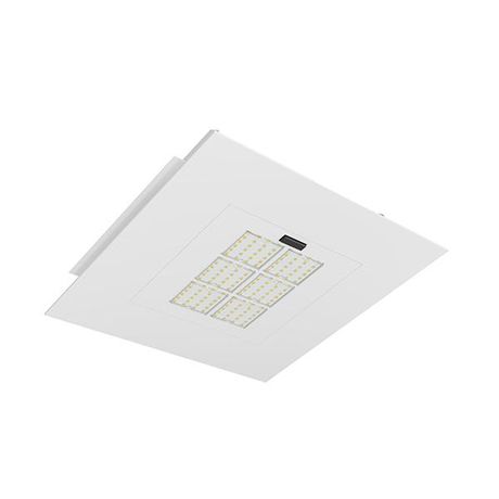 Светильник LED KEDR 2.0 АЗС (СВП) 50Вт 8000Лм 5,0К КСС Д прозрачный рассеиватель IP67 встраиваемый - LE-СВП-32-050-1899-67Х ЛЕД-Эффект